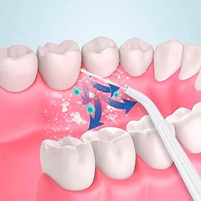 Irrigador Oral Jato D'água Higiene Bucal Sem Fio Rosa