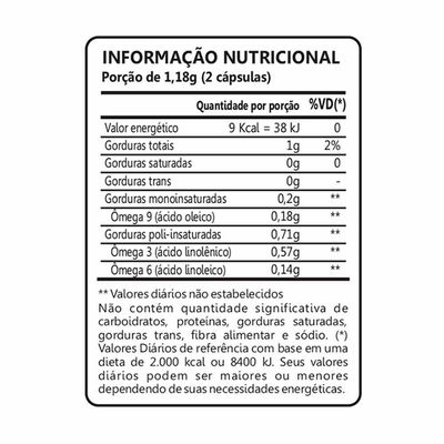 Kit 03 óleo De Linhaca 500 Mg Maxinutri 60 Capsulas