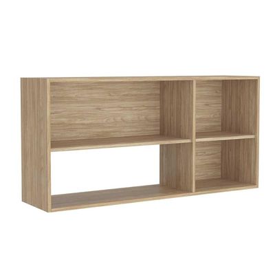 Armário Aéreo p/ Cozinha Torino c/ 2 Portas 120cm Mel - Movelbento