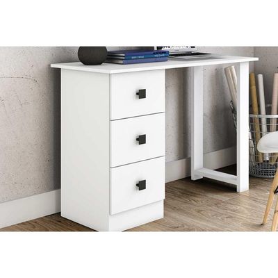 Mesa de Computador MSM 436 c/ 3 Gavetas Rustico - Movelbento