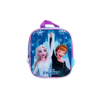 Lancheira Escolar Feminina Frozen Azul U / Azul