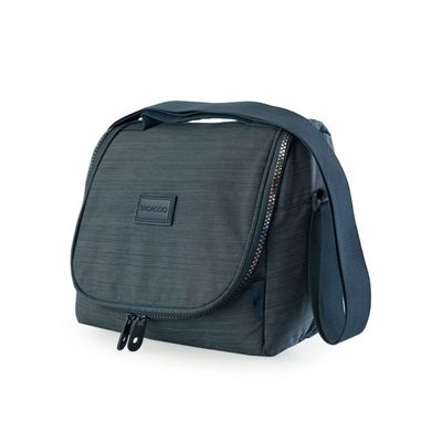 Lancheira Escolar Feminina Crinkle Chic Azul Escuro U / Azul