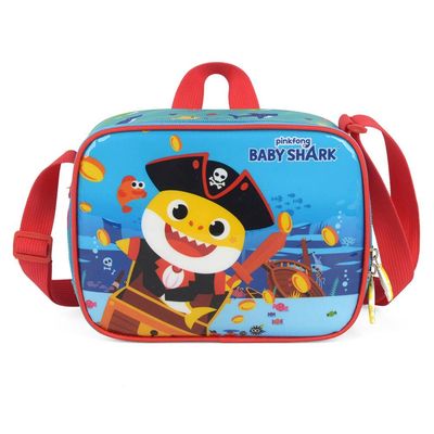Lancheira Baby Shark  22K LX Vermelha U / Vermelho