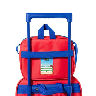 Lancheira Escolar Masculina Mario U / Vermelho