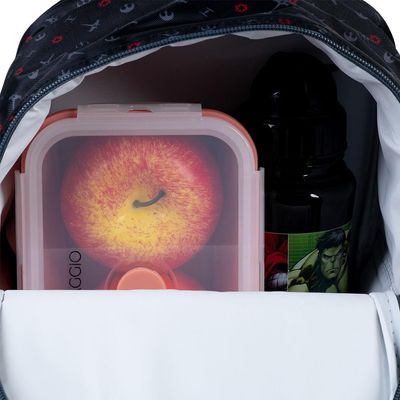 Lancheira Escolar Masculina Star Wars Preta U / Preto