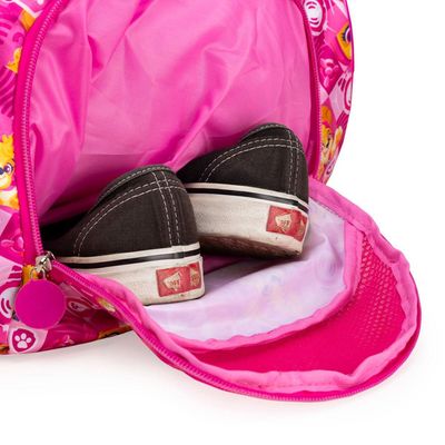 Bolsa de Viagem Feminina Pequena Infantil Patrulha Canina Skye Rosa P / Rosa