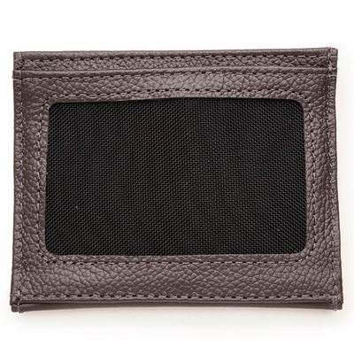 Porta Cartão Masculino de Couro Orange Café U / Marrom