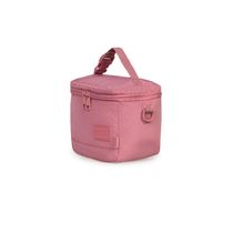 Lancheira Térmica Juvenil Feminina Polka Dots Rosa