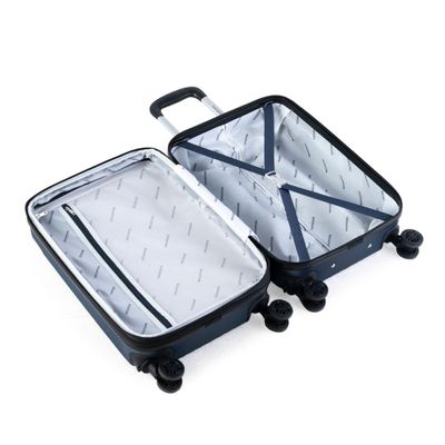 Mala de Bordo 10 Kg ABS 4 Rodas Turquia II Azul Marinho PP / Preto