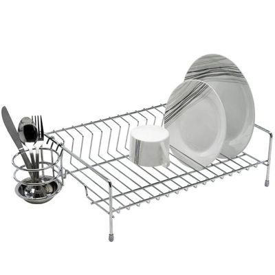 Escorredor de Louças Aço Inox Cozinha Nina para Bancada de Pia Schmitt Inox