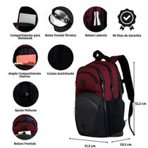 Mochila Escolar Masculina High Shape III