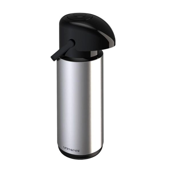 Garrafa Térmica Pressão Verona 1,8 L Inox - Unitermi