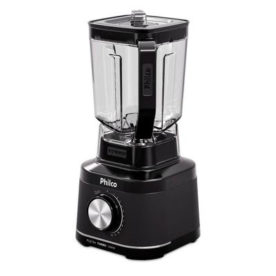 Liquidificador Philco PLQ15A Preto 1500W com 12 Velocidades Preto / 220