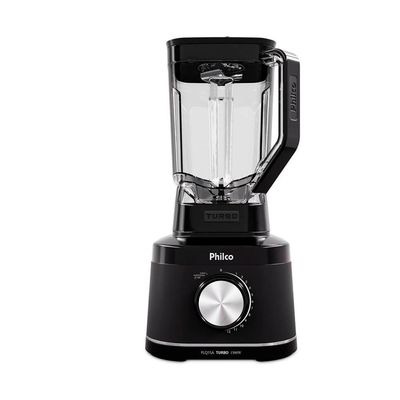Liquidificador Philco PLQ15A Preto 1500W com 12 Velocidades Preto / 110