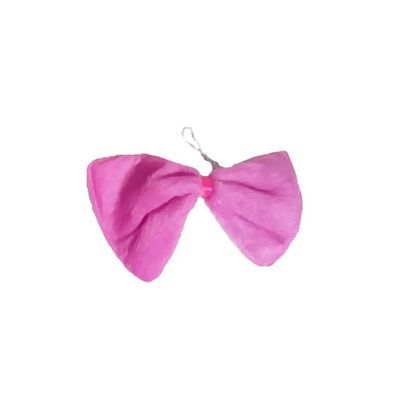 Kit Coelha Rosa Com Tiara Gravata E Rabo