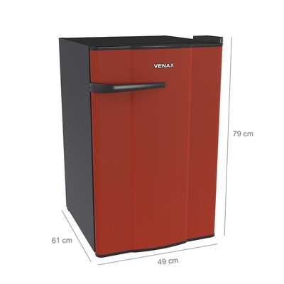 Frigobar Venax 82L Vermelho 110v