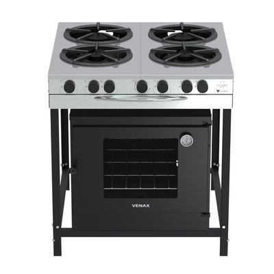 Fogão a Gas Industrial 4 Bocas Venax FFI430-2 Gourmet
