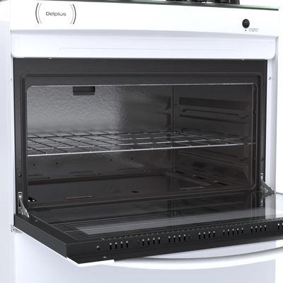 Fogao a Gas 6 Bocas Venax Delplus Vitreo BL Branco