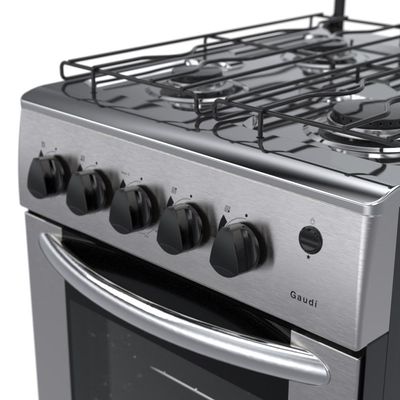 Fogao a Gas 4 Bocas Venax Gaudi GIII Inox