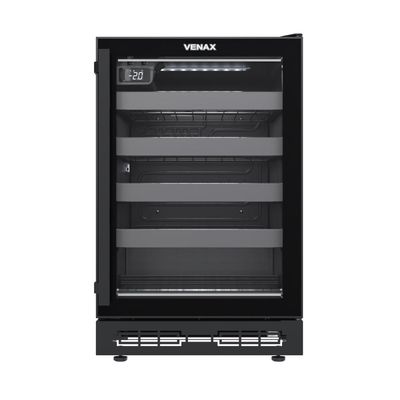 Champanheira de Embutir Venax 24 Garrafas Preto 220v