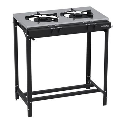 Fogão a Gas Industrial 2 Bocas Venax NFI230-2 Gourmet