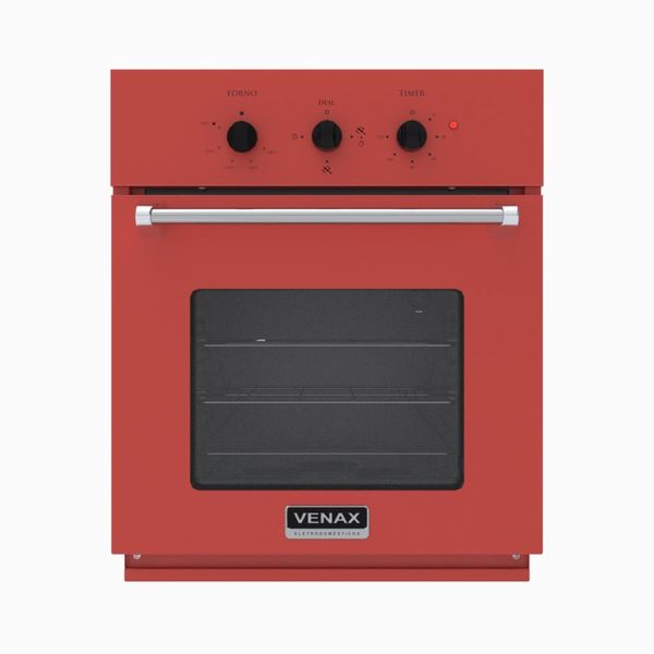 Forno de Embutir a Gas Venax 51,8L Arena GIII Vermelho 110v