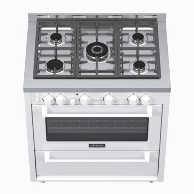Fogao a Gas 5 Bocas Venax Temis Branco 220v