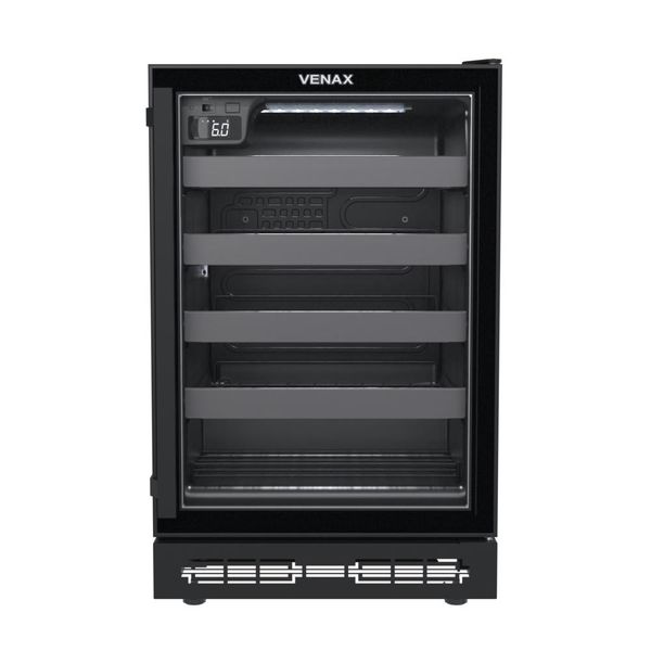 Adega de Vinhos de Embutir Venax 24 Garrafas Preto 220v