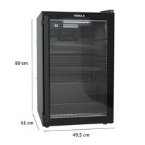 Cervejeira Venax 82L Top Light Preto