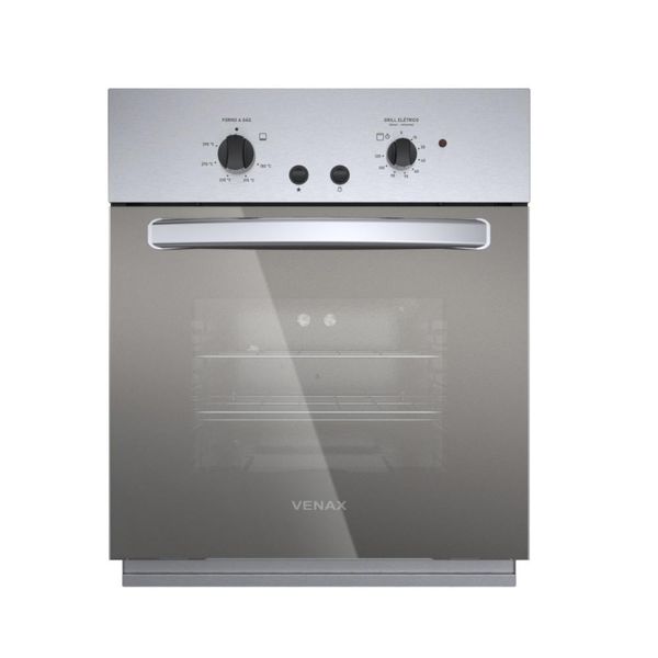 Forno de Embutir a Gas Venax 51,8L Cristallo GIII 110v