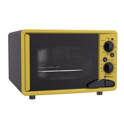 Forno Eletrico Venax 45L Classic Vintage Amarelo 220v