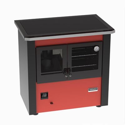 Fogao a Pellets Venax n 2 Le Corbusier Vermelho 110v