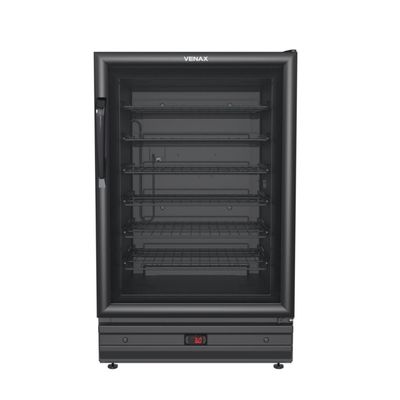 Adega de Vinhos Venax 48 Garrafas Preto 110v