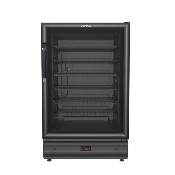 Adega de Vinhos Venax 48 Garrafas Preto 110v