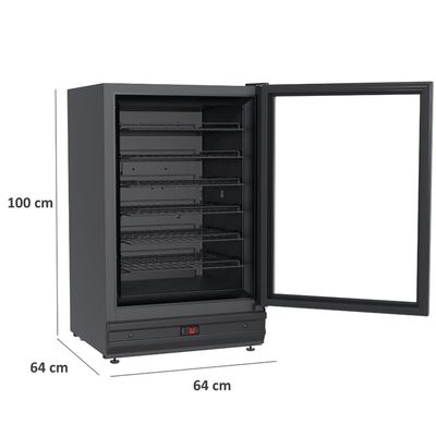 Adega de Vinhos Venax 48 Garrafas Preto 110v