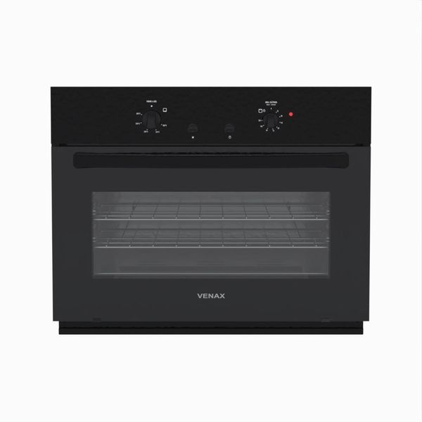 Forno de Embutir a Gas Venax 88,3L Totale Nero GIII 220v