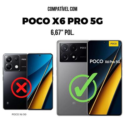 Capa para Xiaomi Poco X6 Pro 5G - Dinamic Cam Protection - Gshield