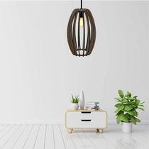 Luminária Teto Tipo Pendente Imperial Mdf - Completa Mdf Cru
