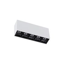 Spot De Sobrepor Taschibra Arch Pontual Led 10w Bivolt Branco/preto 2700k Luz Amarela 15090424