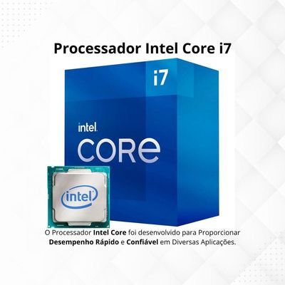 Pc Gamer Computador Completo Intel Core I7 16gb Ssd 512gb Kit Gamer Headset Monitor 23''