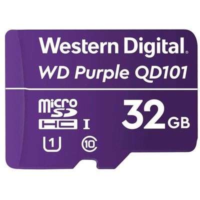 Cartao De Memória Microsd 32gb Wd Purple Sc Ultra Endurance Wdd032g1p0c