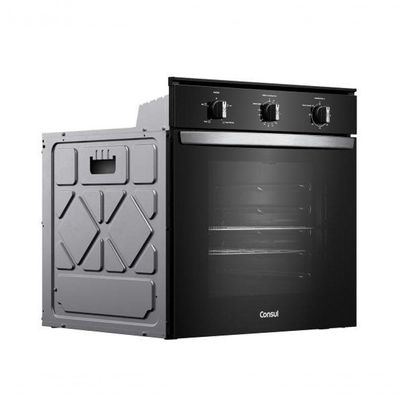 Forno Elétrico De Embutir Consul 84L Preto 220V