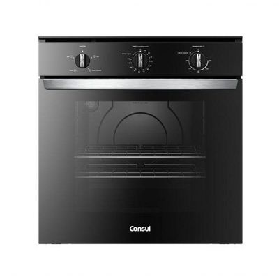 Forno Elétrico De Embutir Consul 84L Preto 220V