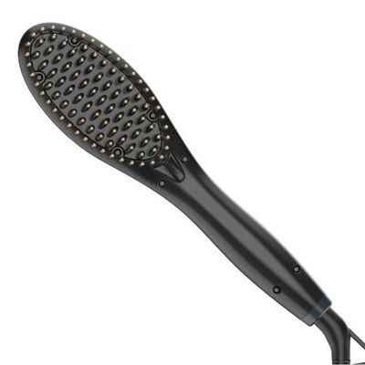 Escova Alisadora Gama Gold Ion Mini Preto Bivolt