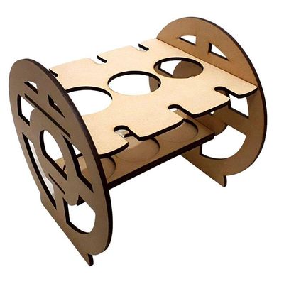 Mini Adega Mdf Para 03 Garrafas