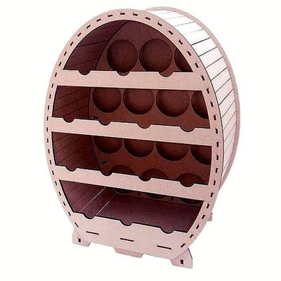 Mini Adega Mdf Para 14 Garrafas