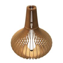 Luminária De Chão Boituva Mdf Luminária MDF Cru