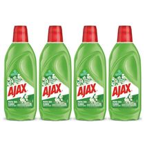 Kit 4 Limpador Ajax Festa Das Flores - Flores Do Campo 500ml