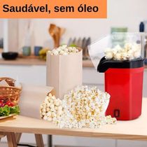 Pipoqueira Eletrica Gourmet Com 110v Vermelha