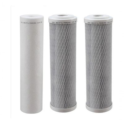 3jogo De Refil Triplo Filtro Cerveja Bbi Pp + 2 Carbon Block